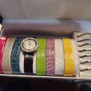 Gossip Women's Watch with Colorful Straps